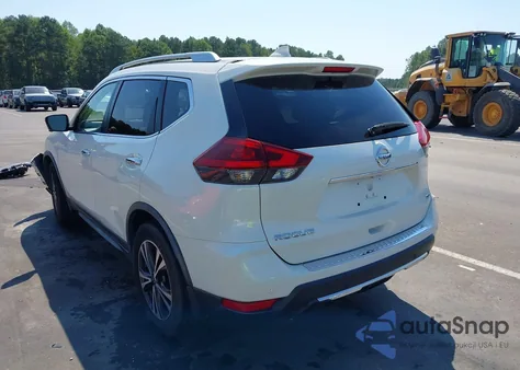 2019 Nissan Rogue Sv z USA, uszkodzony, nr VIN JN8AT2MT2KW268144